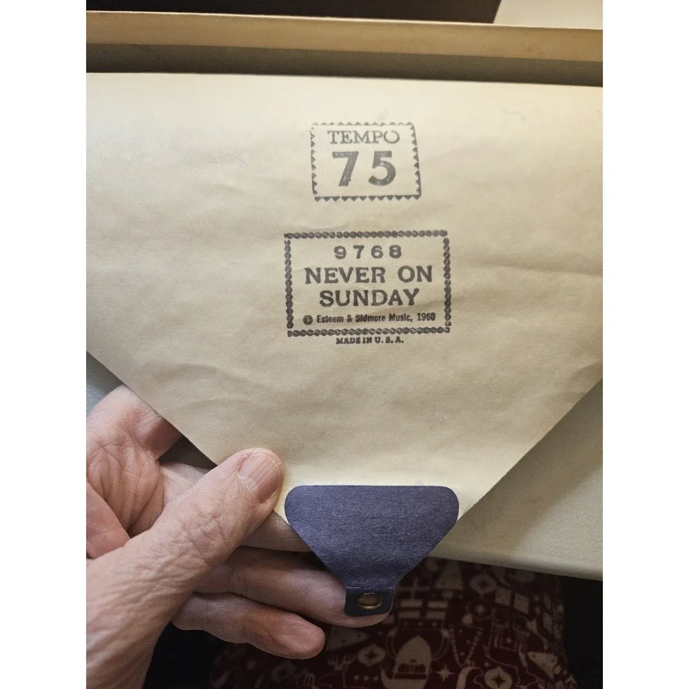 Vintage Lot of 16 QRS Player Piano Rolls (AA)